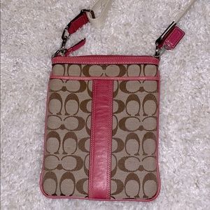 Coach Small Crossbody (Pink)